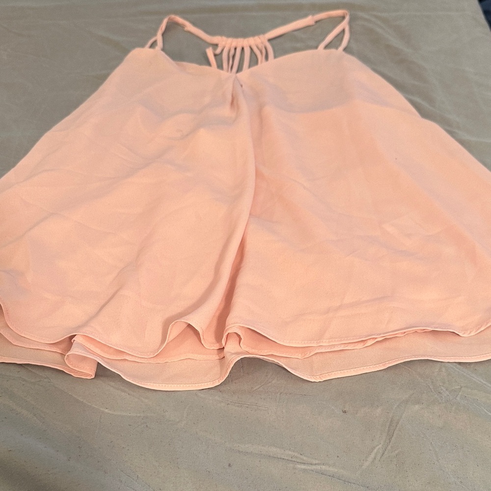 Metaphor Peach Tank Top